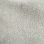 Tissu Sherpa moumoute  - Blanc crème