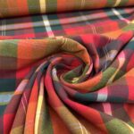 Tissu Tartan écossais - Multicolore