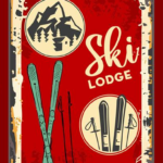 Coupon de tissu - SKI 2