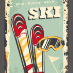 Coupon de tissu - SKI 1
