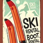 Coupon de tissu - SKI 3