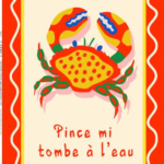 Coupon de tissu - Pince mi tombe à l'eau