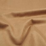 Tissu Suédine uni imitation daim - Sienne