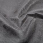 Tissu Suédine uni imitation daim - Gris graphite