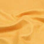 Tissu Suédine uni imitation daim -  Jaune or
