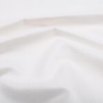 Tissu Suédine uni imitation daim - Blanc