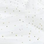 Tissu double gaze 100% coton brillegaze - Blanc