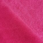 Tissu éponge Bambou oeko-tex - Rose fuchsia