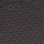Tissu minky doudou à pois - Gris foncé