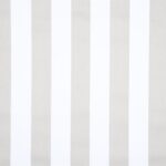 Tissu toile de coton bachette rayures - Lin