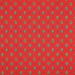 Tissu coton imprimé Provençal - Rouge
