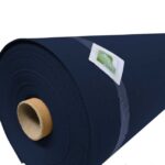 Rouleau 20m tissu extérieur Escale grande largeur 320cm - bleu marine