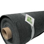Rouleau 20m tissu extérieur Escale grande largeur 320cm - Gris anthracite