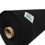 Rouleau 20m tissu extérieur Escale grande largeur 320cm - Noir