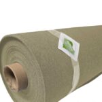 Rouleau 20m tissu extérieur Escale grande largeur 320cm - Taupe grain de riz