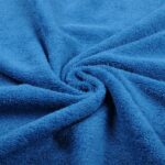 Tissu éponge Douceur coton - Bleu roi