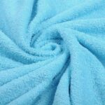 Tissu éponge Douceur coton - Turquoise