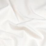 Tissu gabardine de coton uni - Ecru