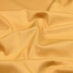 Tissu gabardine de coton uni - Moutarde