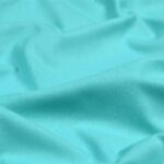 Tissu gabardine de coton uni - Turquoise