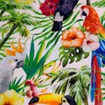 Toile de bâche imprimée Outdoor Teflon Sunny - Rio multicolore