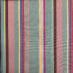 Tissu d'exterieur à rayures grande largeur 320cm Escale  - Multicolore rose