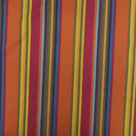 Tissu d'exterieur à rayures grande largeur 320cm Escale  - Multicolore orange