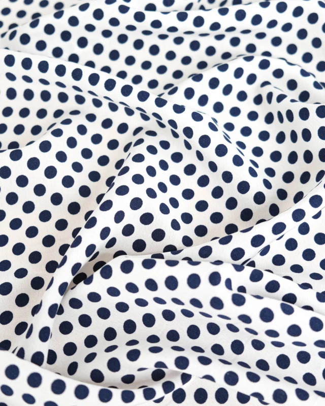 tissu-crepe-a-pois-bleu-marine