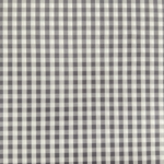 Popeline coton vichy carreaux - Gris clair