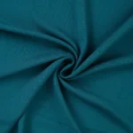 Tissu viscose unie - Pétrole