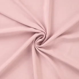 Tissu viscose unie - Rose poudré