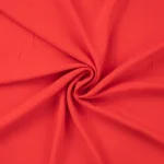 Tissu viscose unie - Rouge