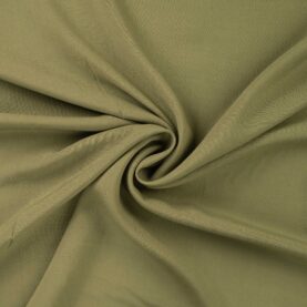 Tissu viscose unie - kaki Army