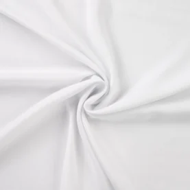 Tissu viscose unie - Blanc Optique