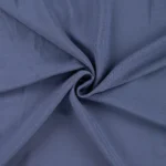 Tissu viscose unie - Bleu Denim