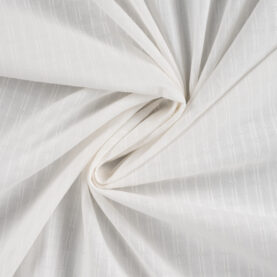 Tissu coton Broderie anglaise - Blanc cassé