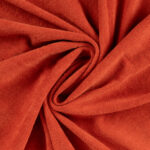 Tissu éponge Pico Terry microfibre - Terracotta