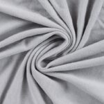 Tissu éponge Pico Terry microfibre - Gris clair