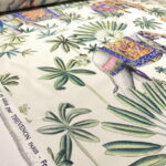 Coupon de tissu Indiana édition Thevenon Paris 1,05 m x 1,40 m - N°6
