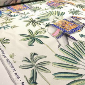 Coupon de tissu Indiana édition Thevenon Paris 1,05 m x 1,40 m - N°6