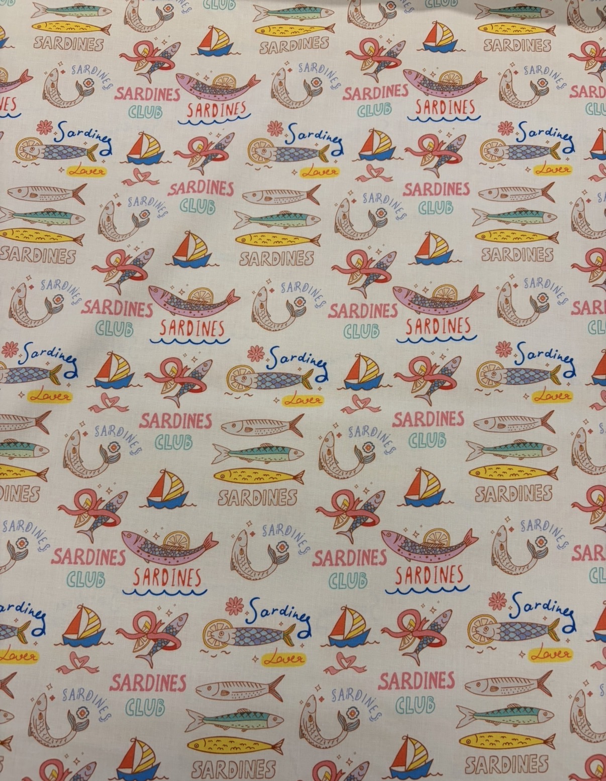 Imprimé sardines