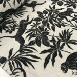 Coupon de tissu Toile de coton "Sapajou" 2,60 m x 1,50 m -  N°62