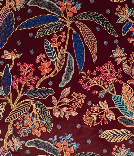 Papin-Tissus-Thevenon-Paris-Bibi-Velours-Bordeaux