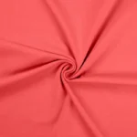 Tissu jersey coton uni - Corail