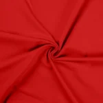 Tissu jersey coton uni - Rouge