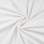 Tissu jersey coton uni - Blanc cassé