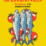 Coupon de tissu - Sardines