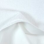 Tissu alèse éponge imperméable - blanc