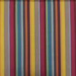 Coupon de tissu Escale a rayures Multicolore Rouge 1,60 m x 3,20 m - N°73