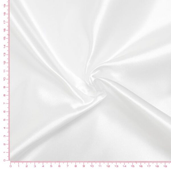 deluxeblanc-600x600 Coupon de tissu Satin deluxe Blanc 3,20 m x 1,40 m - N°111 – Image 1